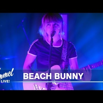 Preview image for the video "Beach Bunny - Blame Game Jimmy Kimmel Late Night Debut".