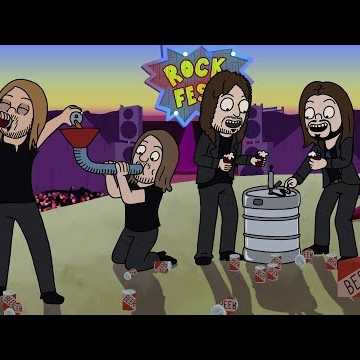 Preview image for the video "Airbourne Beyond The Bus".
