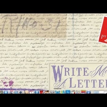 Preview image for the video "The Cheek of Her - Write me a letter".