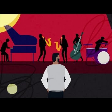 Preview image for the video "Gerald Clayton - A Light (Animated Visualizer)".