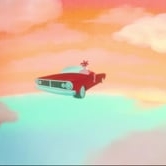 Preview image for the video "Sunset drive - 2DAnimation".