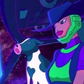 Preview image for the video "Space Cowgirl - 2D Animation".