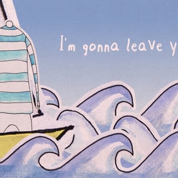 Preview image for the video "Sail Away - lyric video".