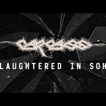 Preview image for the video "CARCASS - Slaughtered In Soho (OFFICIAL VISUALIZER VIDEO)".