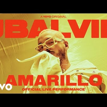 Preview image for the video "J Balvin - Amarillo (Official Live Performance) | Vevo".