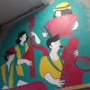 Music venue mural