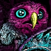 Baby Owl' digital artwork for Mastrophysics