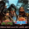 Mega Ran and MC Lars - Dewey Decibel System Album Cover