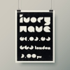 Ivory Wave - Gig Poster