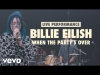 Preview image for the video "Billie Eilish - when the party's over (Vevo LIFT Live Sessions)".