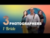 Preview image for the video "3 Photographers - 1 Bride | Eastbourne".