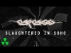 Preview image for the video "CARCASS - Slaughtered In Soho (OFFICIAL VISUALIZER VIDEO)".